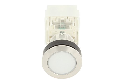 Schlegel 23.000.510 Push Button Stainless Steel, Push Button Cap, White, Contact Sensor 1 Opener/1 N/O Contact, Screw Connection - Image 4