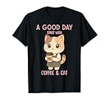 Chibi Cat Lover Coffee Lover Women Cat Mom