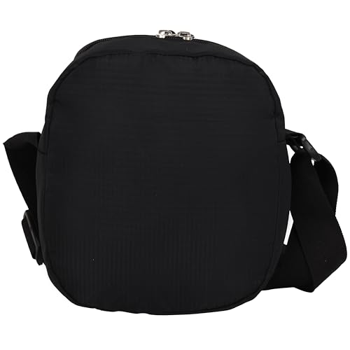 Image of LIFE TODAY Sling form Men and Women | Cross Body Travel Bags | Pouch for Men and Women | One Side Shoulder Bag (Black)