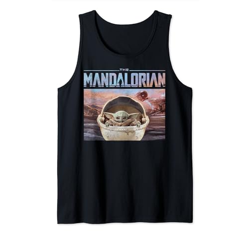 Débardeur Star Wars The Mandalorian imprimé Grogu vêtement décontracté