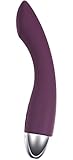 SVAKOM Vibrators G-Spot Vagina and Clitoris Touch Activated Sex Toys for Woman, Lisa/Wine Red, 15.8 Ounce