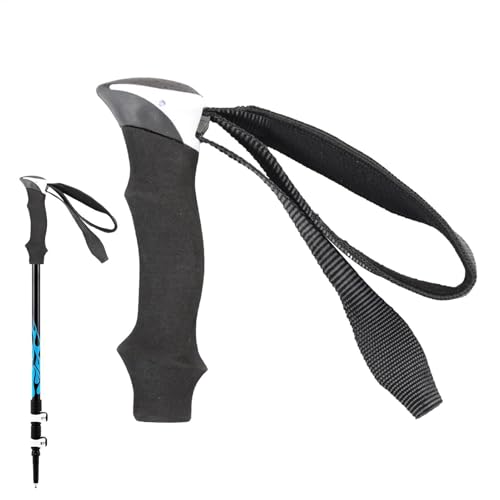 Mango para bastón de Trekking - Empuñadura de Espuma EVA Antideslizante, Empuñadura para Bastones de esquí y Senderismo | Cómodo Mango de Repuesto para Acampar, Hacer Picnic, montañismo y Actividades