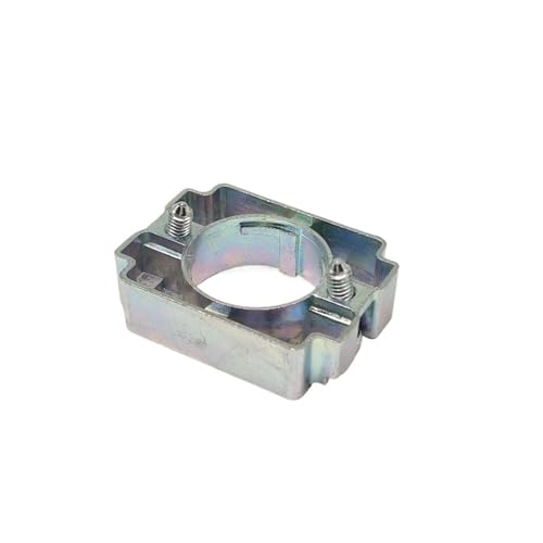 Plaque centrale en alliage de zinc ZB2 avec support de fixation pour boîte XB2