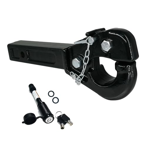 BHock Auto 33 000 lbs Heavy-Duty Pintle Hitch for 2 Inch Receiver
