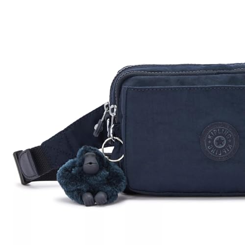 Image of Kipling Women's Abanu Multi Crossbody Bag, Lightweight, Adjustable Nylon Waist Pack with Multi-Compartment Zip Pockets
