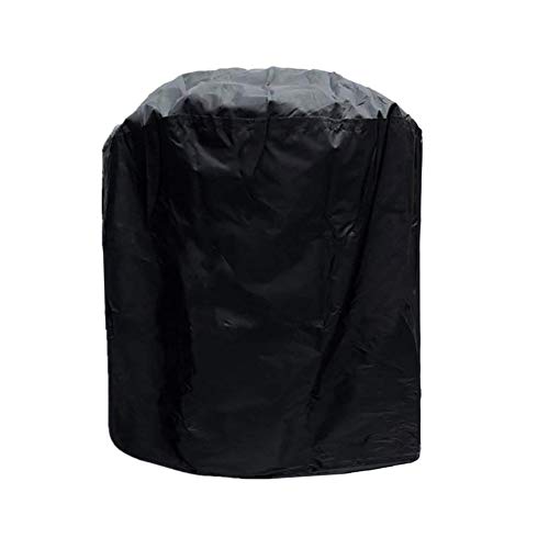 Hodiso Barbecue Cover, Waterproof Oxford cloth Round BBQ Cover Indoor Outdoor BBQ Grill Cover