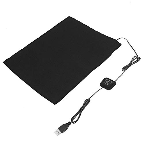 Yinhing Heating Pad, Electric Cloth Heater Pad, Dc 5V 3-Shift Usb Heating Element Clothes Seat For Neck Back Abdomen Lumbar Heating Heated Pad Pet Warmer