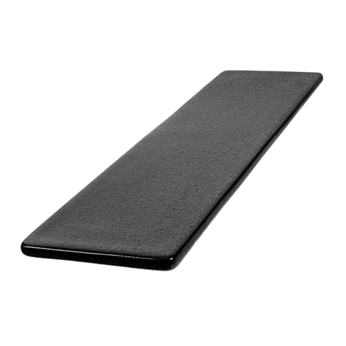 MUELODSIC 日式セラミック長方形寿司皿 食品盛り付けトレイ 和風デザート皿 刺身 寿司 お菓子対応 家 レストラン用