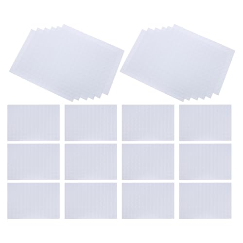 Película de vinilo autoadhesiva transparente A4 NUOBESTY, 25 hojas de laminación en frío para fotos