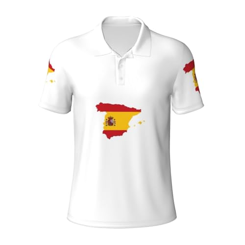 Polo Espagne manches courtes pour homme aux finitions soignées en coton
