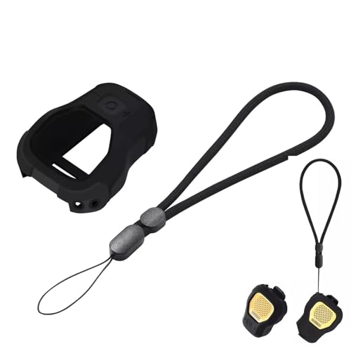 Portable Speaker Silicone Case Compatible with DEWALT Jobsite Pro Wearable Speaker Wearable Bluetooth Speaker, Shockproof Protective Cover with Carrying Strap 1:1 Design (Case ONLY)