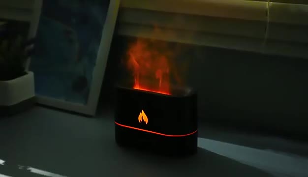 Amazon.co.jp: 炎アロマディフューザー、ホームミニディフューザー＆2