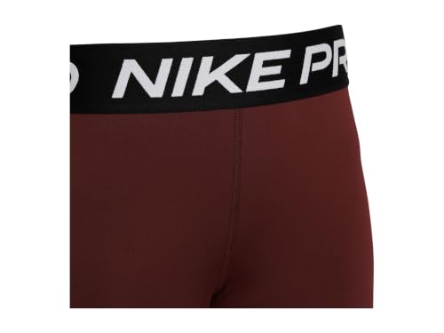 Image of Nike, Girls, Pro Shorts (Little Kid /Big Kid), Mystic Dates /White, Large, Big Kid