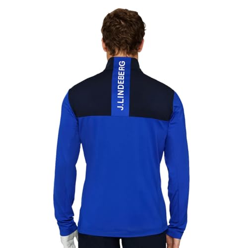 J.Lindeberg Men's Banks Mid Layer Soft Light Weight Sweater4