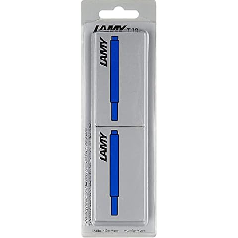 Lamy 1220536 T 10 Ink Cartridges - Blue (Pack of 10) Cover