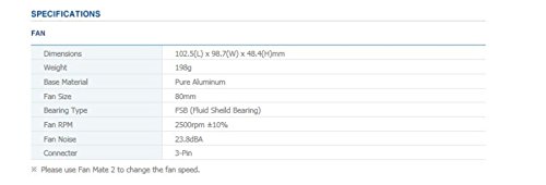 Build My PC, PC Builder, Zalman CNPS80F