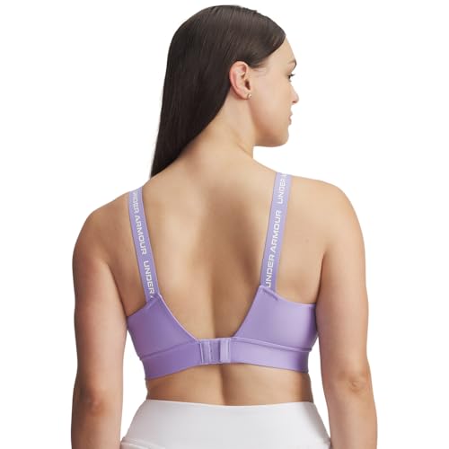 Image of Under Armour Women's Armour Mid Heathered Sports Bra