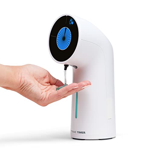 TIME TIMER Wash SOAP Hands Free Soap Dispenser with Visual Countdown Display 30 Sec, Contactless Kitchen or Bathroom Timer - Optional Musical Sound by TIME TIMER - Used condition - CA$65.62