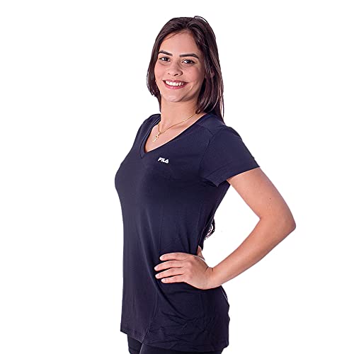 Blusa Dots Ii, FILA, Feminino, Preto, G