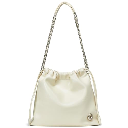 Image of LA FESTIN Genuine Leather Hobo Bag for Women Designer Crossbody Bags Trendy