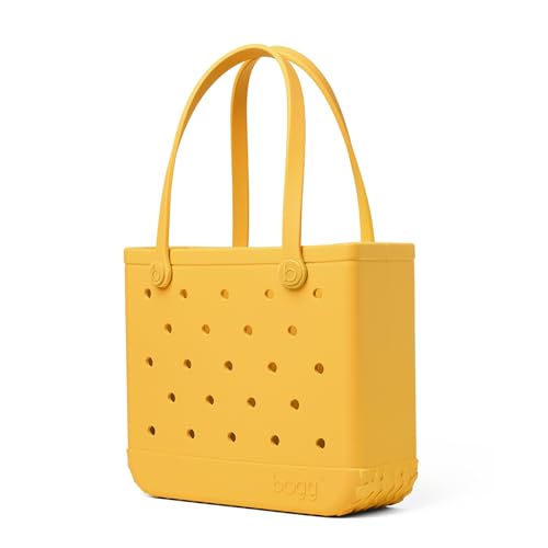 BOGG BAG Medium Tote 15 x 12.5 x 5 Durable Washable Tip-proof Beach Pool Boat Work Sports (Yellow-there)