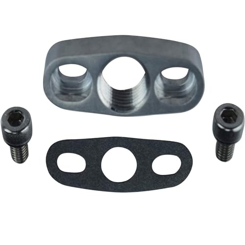 ICT Billet Heavy Duty GT15-GT35 Aluminum Turbo Oil Return Drain Flange T3 1/2npt GT25 GT30 HD National Pipe Thread Designed & Manufactured in the USA 551163 - Thumbnail 3
