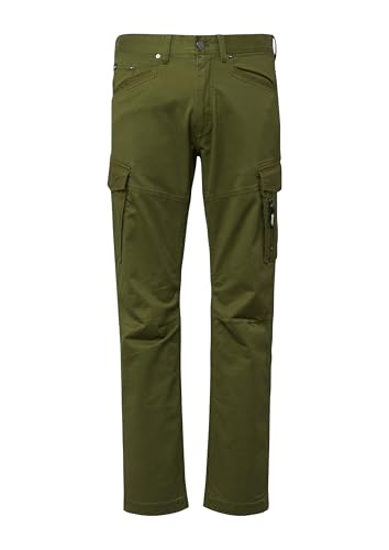 s.Oliver Herren Hose – Regular Fit, Straight Leg, Cargotaschen – Ansicht 4