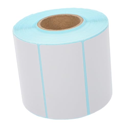 OSALADI 1Roll Thermal Barcode Labels Roll Labels Roll Address Stickers for Logistics and Product Identification Easy to Print with Thermal Label Printers