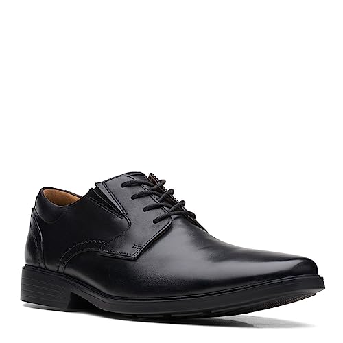 Image of Clarks Mens 26167892-black Leat Uniform Dress Shoe