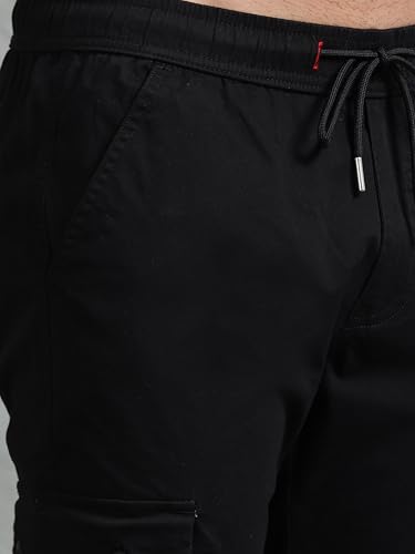 Image of Miraan Men's Regular Fit Mid Rise Cargo Pant