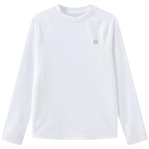 HODOSPORTS Boys UPF 50+ Rash Guard Cover