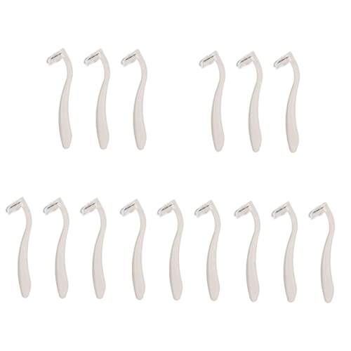 Mikinona 15 Piezas Recortadora de Corporal para Mujer y Portátil para y Exfoliación de Material Inoxidable Diseño Compacto y para Áreas Difíciles de