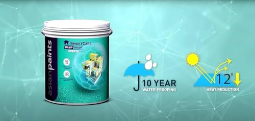 Image of Asian Paint Smart Care Damp Proof Ultra | PU Hybrid Waterproofing | 12 Waterproofing Solutions - Waterproofing | Crack Sealing, Weather Protection | 20 Liter (White)