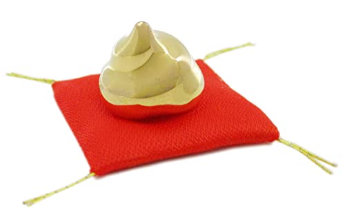 開運・金運小さな「金のうんこ」赤ザブトン付き