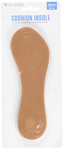 Sof Sole Foam Cushion Shoe Insoles for Added Comfort and Shoe Fit