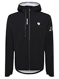 Ziener Herren NEMIL-Z funktionelle Regenjacke - Fahrrad|Mountainbike|Outdoor, black, 58