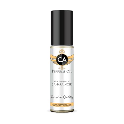 CA Perfume Impression of Sahara Noir for Women Fragrance Oil Amber Floral Scent Long Lasting Perfumes for Women Travel Size TSA Ready Mini Parfum Body Oil Roll-on 0.33 Fl Oz 10ml