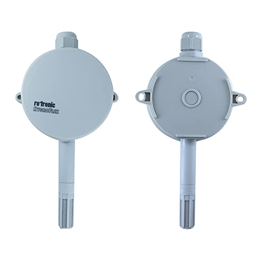 INSTRUKART Wall Mounting Temperature and Humidity Transmitter (Temp. Range: -40 to 60°C & Humi.: 0 to 100% RH) for Mechatronics, Ducting, Beverage, Hi Tech Workspaces Model: Rotronic HF320