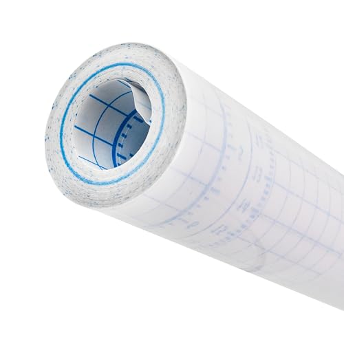 Idena 20168 - Buchfolie selbstklebend transparent, 1 Rolle 5 m x 45 cm, Buchumschlag aus Kunststoff