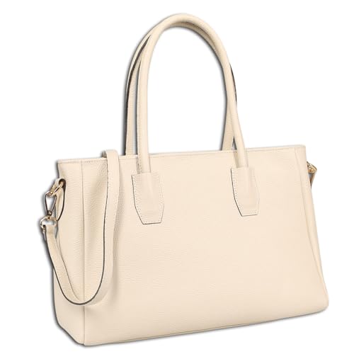 Sac à main en cuir beige OTT177HI1 élégant et intemporel pour femme