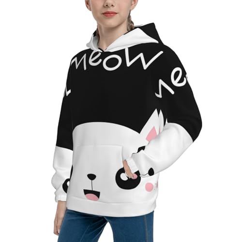 Cats Group Kid Hoodies Boys Sweatshirts Girls Pullover with Pocket2