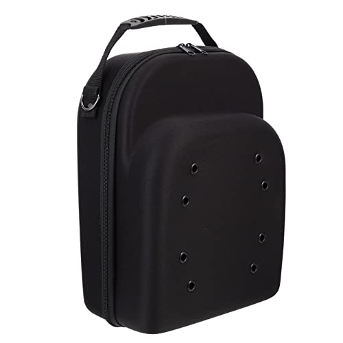 Hat Organizer Cap Organize Hat Black Travelling Caps, Bag Storage Hats Eva Bowler for Carry Carrier Shoulder Case with Handle and Back Mens Home Baseball Travel Holder Hat Rack