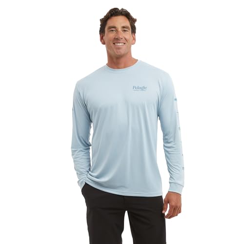 PELAGIC Apparel Men's Aquatek Stick Em Fishing Shirt2