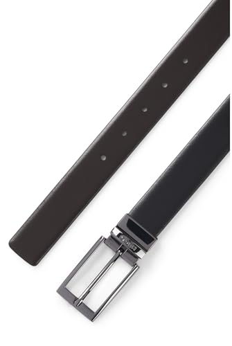 Hugo Para Hombre. 50307803 CinturóN De Piel Elvio Negro (105 Cm), Casual - 2