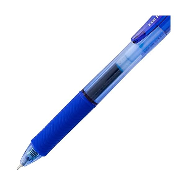 Pentel BLN105-C Gel-Tintenroller EnerGel mit Druckmechanik 0,25 mm Strichstärke und 0.5 mm Kugeldurchmesser, 12 Stück – Bild 6