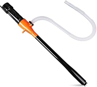 HORUSDY Portable Power Battery Pump, 2.2GPM, Water & Fuel Transfer Pump