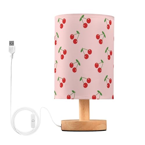 Yyzzh ABG336822525P966C1026S2315 Table Lamp Pretty Cherry Pattern cover
