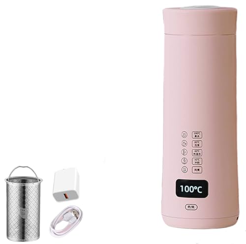 Zdaqian �d�C�P�g�� �|�[�^�u�� ���� 316��ÃO���[�h�X�e�����X�X�`�[�����C�i�[ USB�[�d�� 450ml 8���ŋ}������ �R��Ȃ� 8���ԕۉ� LED�f�W�^�����x�\��+���x�ێ� ��d�w�f�M/�C������ ���s �Ԓ��� �R�[�q�[ �g���Ɏg�p ��l�p 