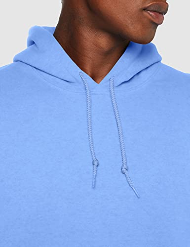 Gildan Heavyweight Hooded Sweatshirt Felpa, Blu