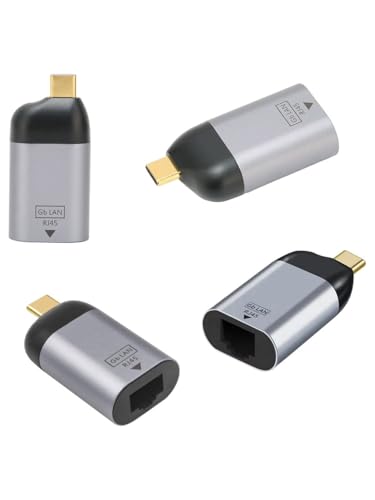Image of USB C to Ethernet Converter, Gigabit RJ45 Network Adapter for Windows, Mac & Android